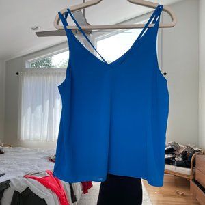 Top Shop Blue Blouse